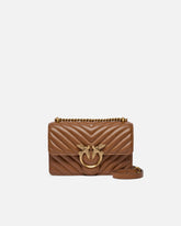 Small shoulder bag Love Bag One Chevron - Brown | Pinko