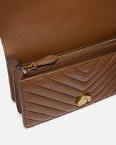 Small shoulder bag Love Bag One Chevron - Brown | Pinko