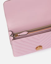 Kleine Umhängetasche Love Bag One Chevron - Hellrosa | Pinko