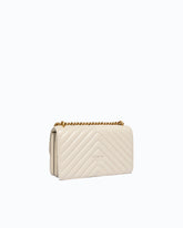 Kleine Umhängetasche Love Bag One Chevron - Weiß | Pinko