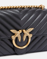 Kleine Umhängetasche Love Bag One Chevron - Schwarz | Pinko