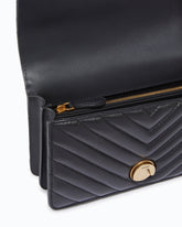Kleine Umhängetasche Love Bag One Chevron - Schwarz | Pinko