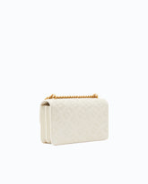 Love Bag mini crossbody bag with imprimé logo - White | Pinko