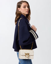 Love Bag mini crossbody bag with imprimé logo - | Pinko