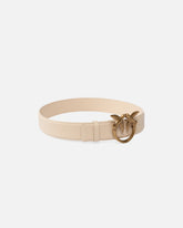 Breiter Ledergürtel Love Birds 4cm - | Pinko