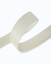 Love Birds high leather belt 4cm - White | Pinko