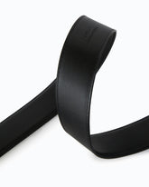 Love Birds high leather belt 4cm - Black | Pinko