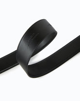 Love Birds high leather belt 4cm - Black | Pinko
