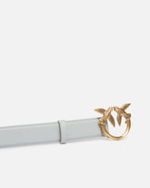 Love Birds leather belt 3cm - | Pinko