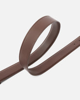 Love Birds leather belt 3cm - Brown | Pinko