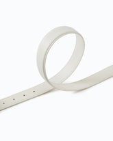 Love Birds leather belt 3cm - White | Pinko