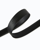 Love Birds leather belt 3cm - Black | Pinko