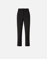 Milano-knit cigarette trousers - | Pinko