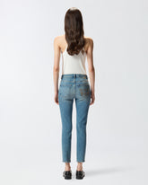 Skinny Jeans aus Stretch-Denim in Vintageoptik - | Pinko