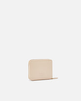 Quadratische Geldbörse aus Leder mit Rundumreißverschluss - | Pinko