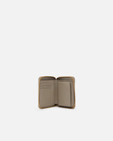 Quadratische Geldbörse aus Leder mit Rundumreißverschluss - | Pinko