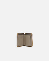 Quadratische Geldbörse aus Leder mit Rundumreißverschluss - | Pinko