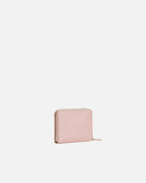 Square leather zip-around purse - | Pinko