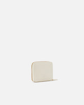 Square leather zip-around purse - | Pinko