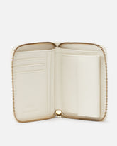 Quadratische Geldbörse aus Leder mit Rundumreißverschluss - | Pinko