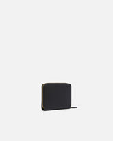 Square leather zip-around purse - | Pinko