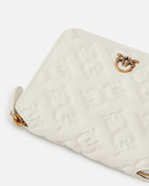 Square wallet in Monogram imprinted leather - | Pinko