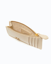 Zipped card holder - Beige | Pinko