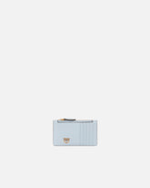 Zipped card holder - Light Blue | Pinko