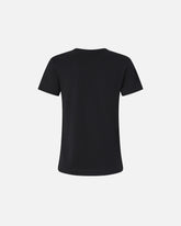 Kurzarm-T-Shirt mit Logostickerei - | Pinko