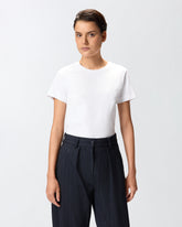 T-Shirt mit Love Birds-Stickerei - | Pinko