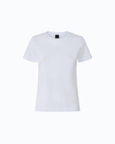 T-shirt with Love Birds embroidery - White | Pinko