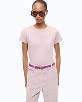 T-shirt with Love Birds logo - Pink | Pinko