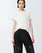 T-Shirt mit Mini-Logo PINKO - Weiß | Pinko