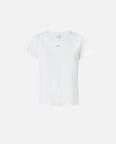 T-shirt with mini logo PINKO - White | Pinko