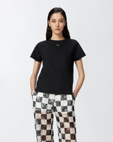 T-shirt with mini logo PINKO - Black | Pinko