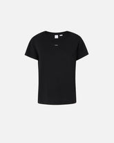 T-shirt with mini logo PINKO - Black | Pinko