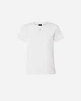 T-Shirt mit Logoprint - | Pinko