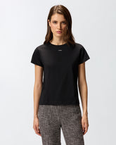 T-Shirt mit Logoprint - | Pinko