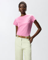 T-shirt with PINKO logo - Pink | Pinko