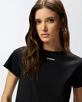 T-shirt with PINKO logo - | Pinko