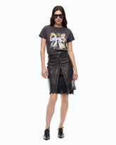 T-shirt with Too Chill To Conform bow print - | Pinko