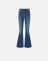 Jeans mit ausgestelltem Bein aus stretchigem Denim - | Pinko