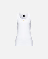 Tanktop mit Love Birds-Stickerei - | Pinko