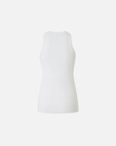 Geripptes Tanktop mit Vogel-Logo - | Pinko