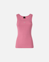 Vest top with Love Birds golden detail - | Pinko