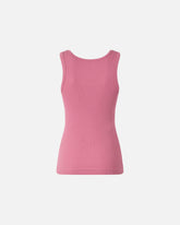 Vest top with Love Birds golden detail - Pink | Pinko