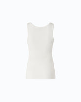 Vest top with Love Birds golden detail - White | Pinko