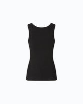 Vest top with Love Birds golden detail - Black | Pinko