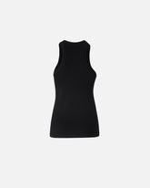Ribbed top with logo - | Pinko