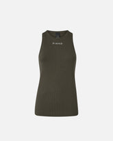 Geripptes Tanktop - | Pinko